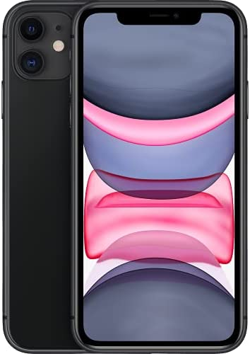 Apple iPhone 11, 64 Go, noir - Débloqué (Premium renouvelé)
