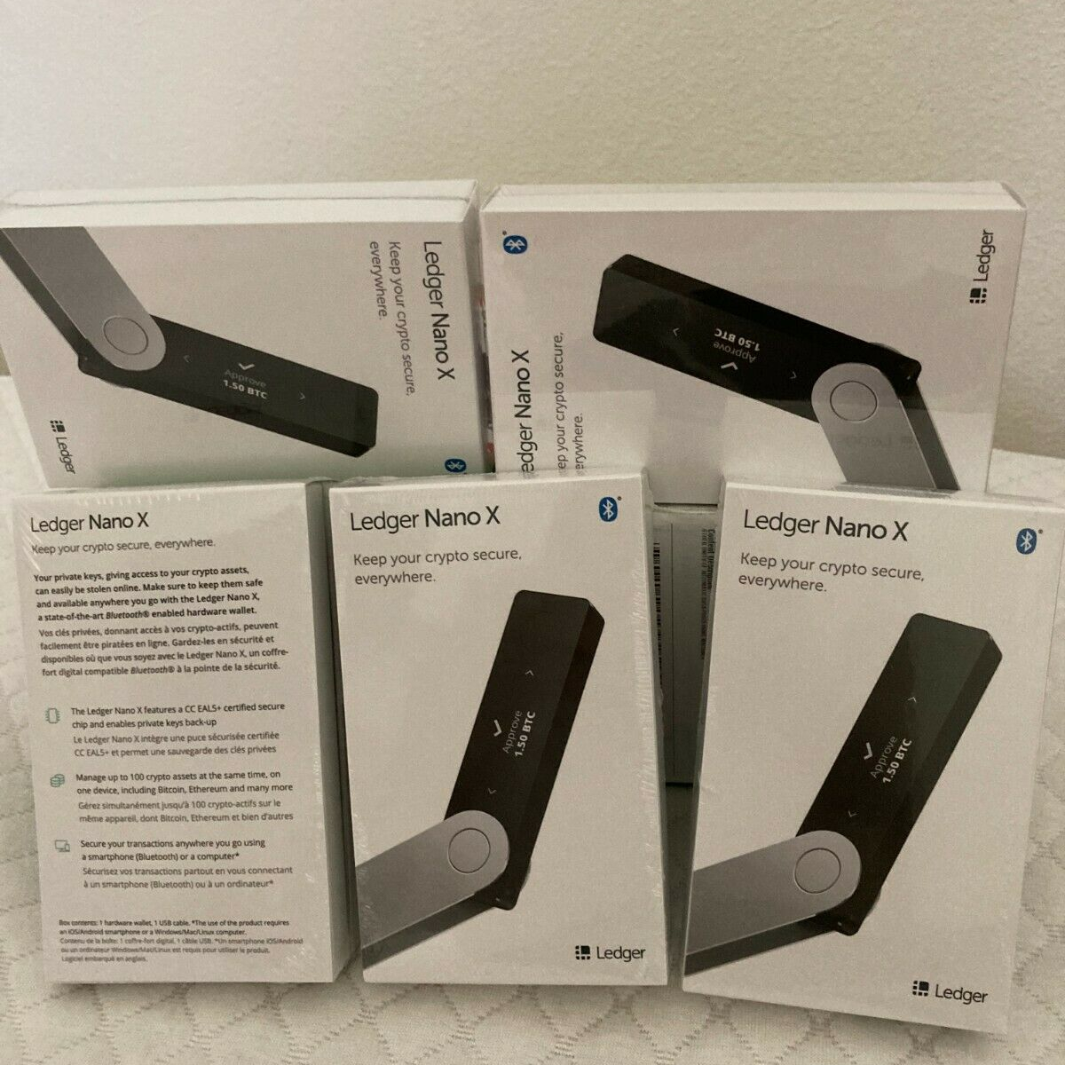 Ledger Nano X Hardware Wallet For BTC