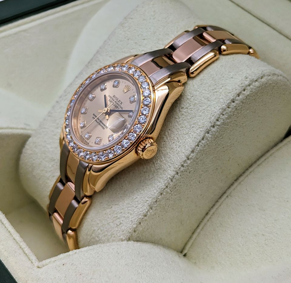 Montre Rolex Date juste en Or