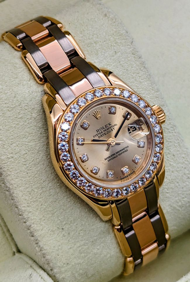 Montre Rolex Date juste en Or - Miniature 3