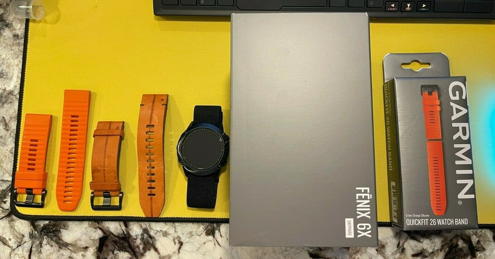 Montre garmin fenix 6x saphir