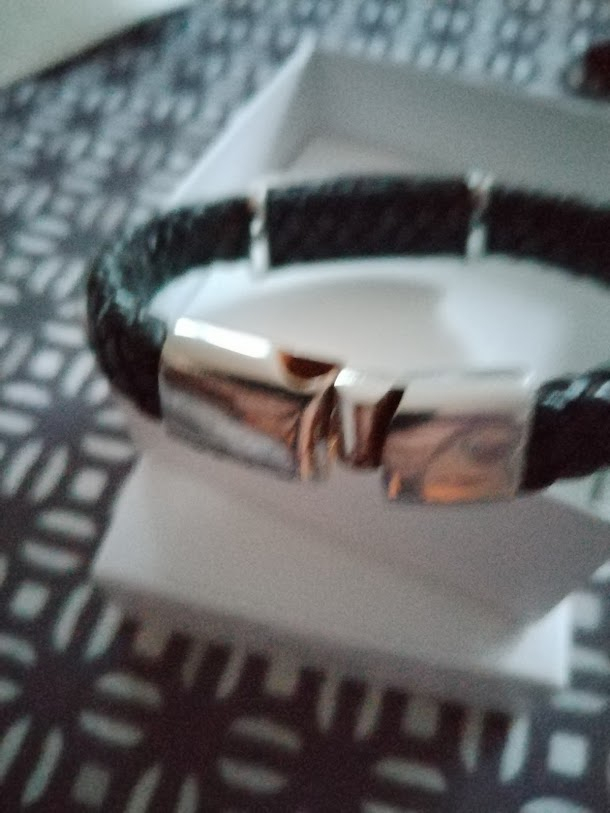 bracet en cuir tresser