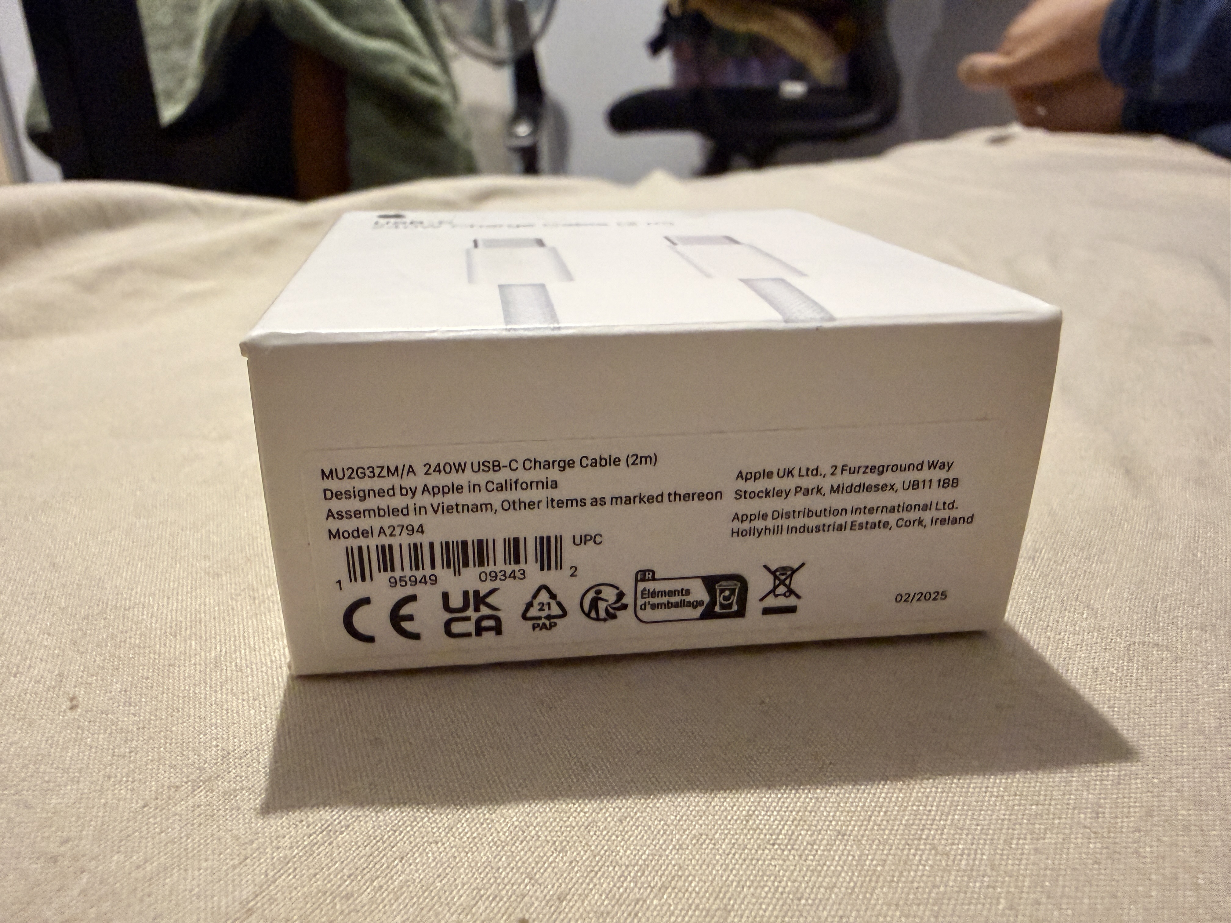 Chargeur Câble c type for apple