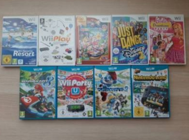 Console Nintendo wii U + acessoires + jeux