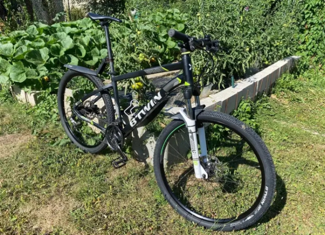 VTT ROCKRIDER BTWIN ST520 upgrader