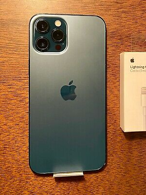 Apple iPhone 12 Pro Bleu MAX PACIFIC 512 Go débloqué A2342 - Miniature 3