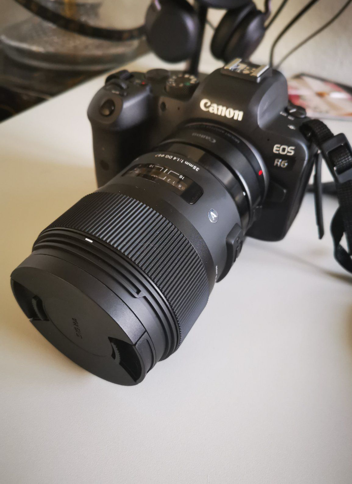 Canon Eos R6 + objectif