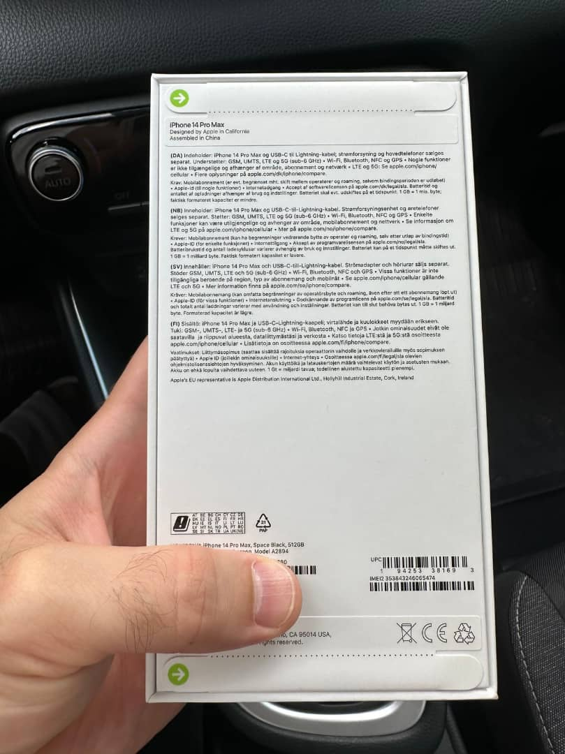 iPhone 14 pro max sellé