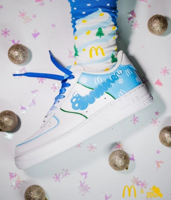 Air Force One Custom Mcdonald tout neuf avec son emballage d'origine