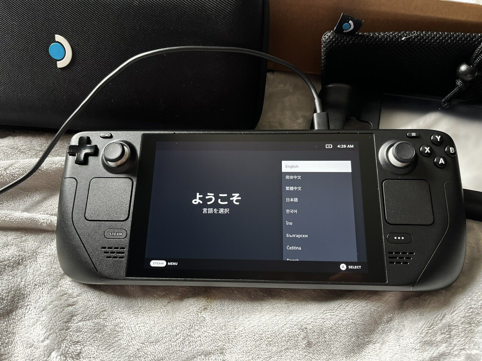 Console portable Valve Steam Deck 512 Go - Noir * EXCELLENT ÉTAT * - Miniature 2