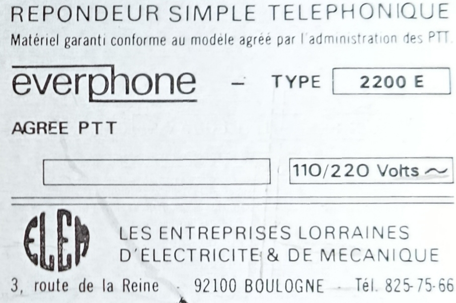 Everphone 2200E - Miniature 3