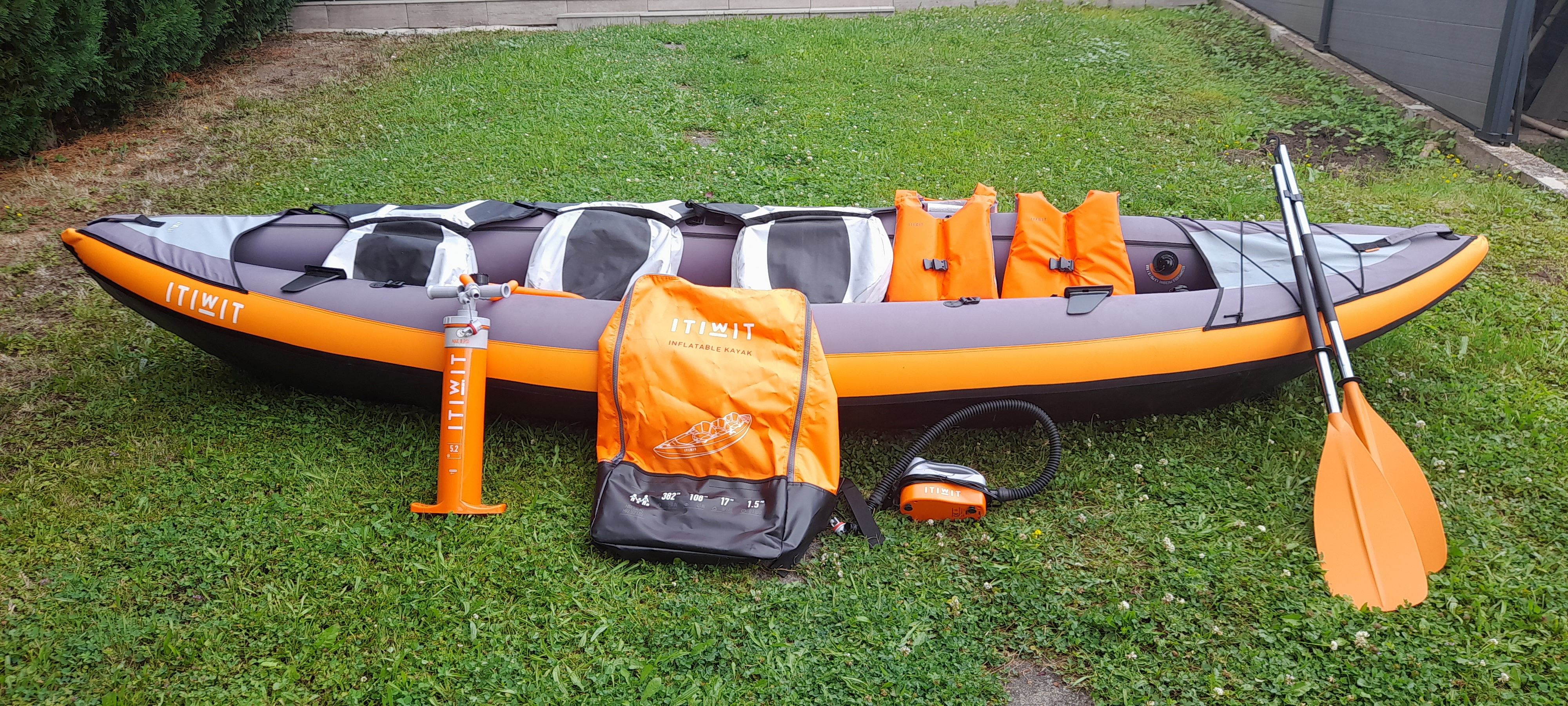 Vends Canoë kayak 3 places ITWIT
