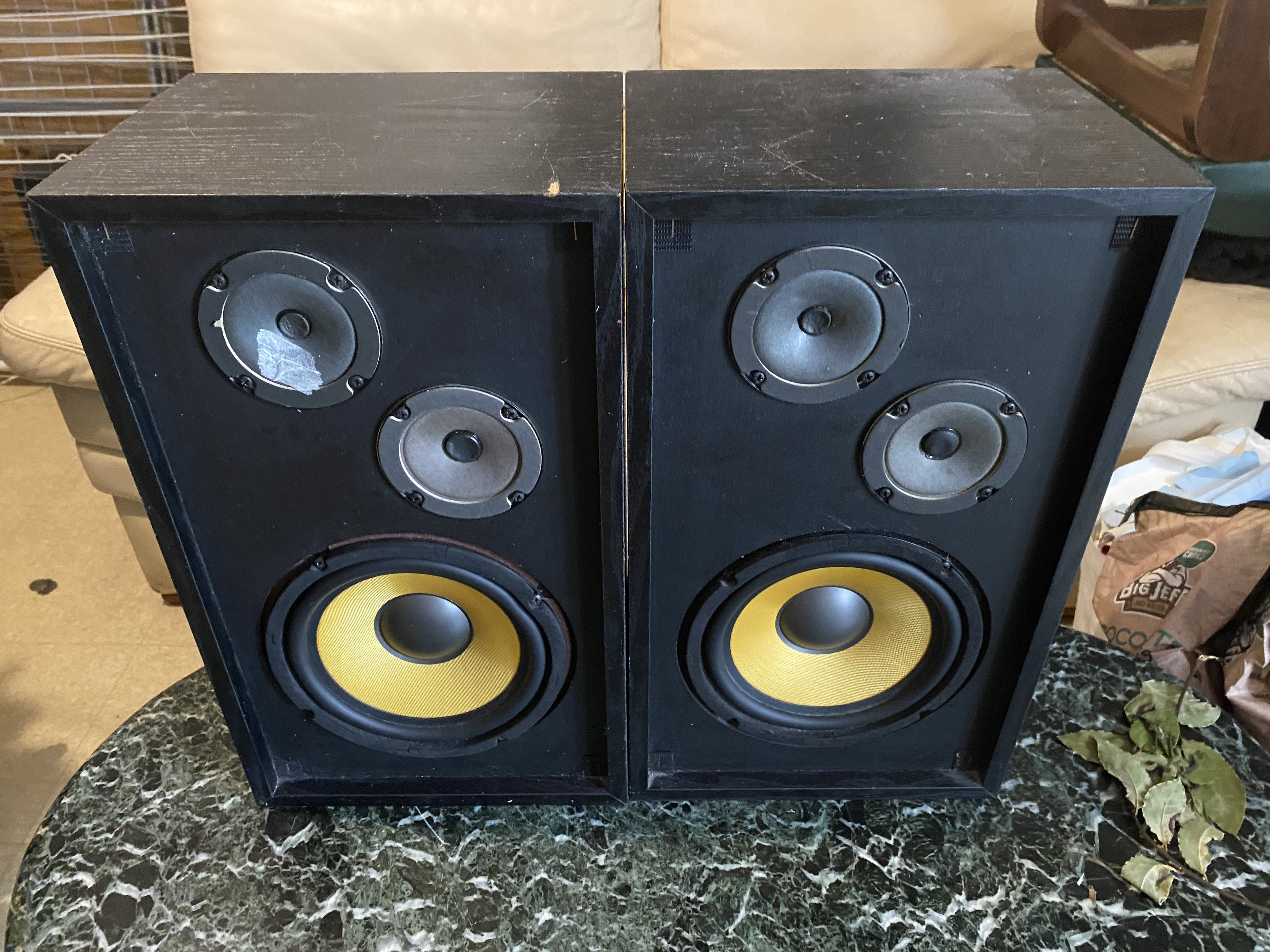 A VENDRE 2 Enceintes Marantz Imperial 4G/3 VINTAGE EN L'ETAT - Miniature 4