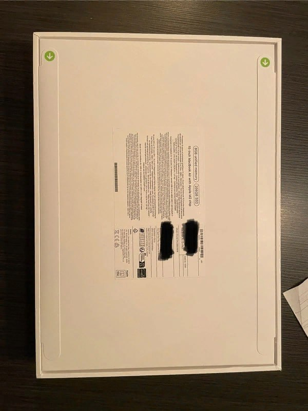 Macbook air m2 2024 encore scellé