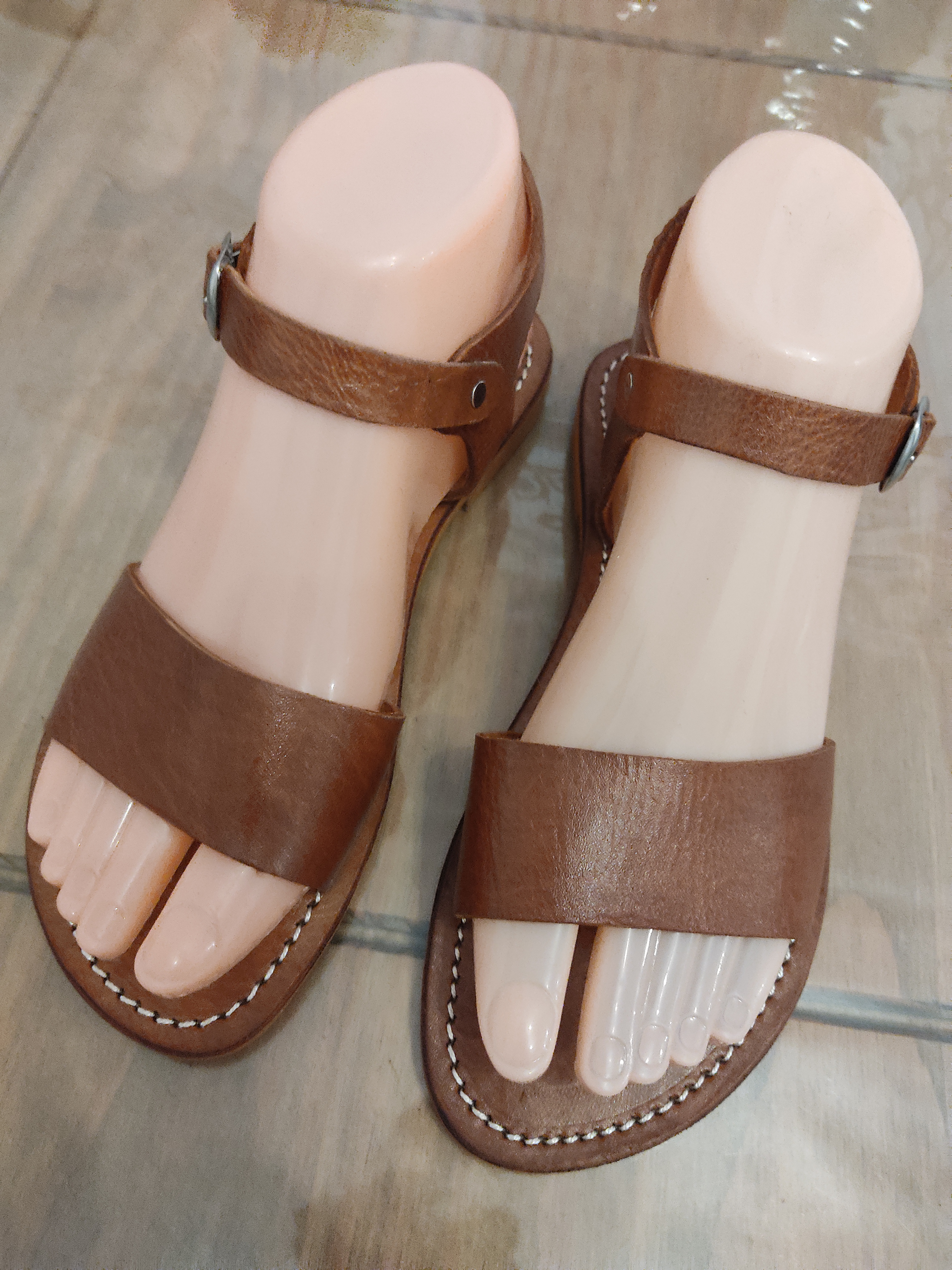 Sandales cuir