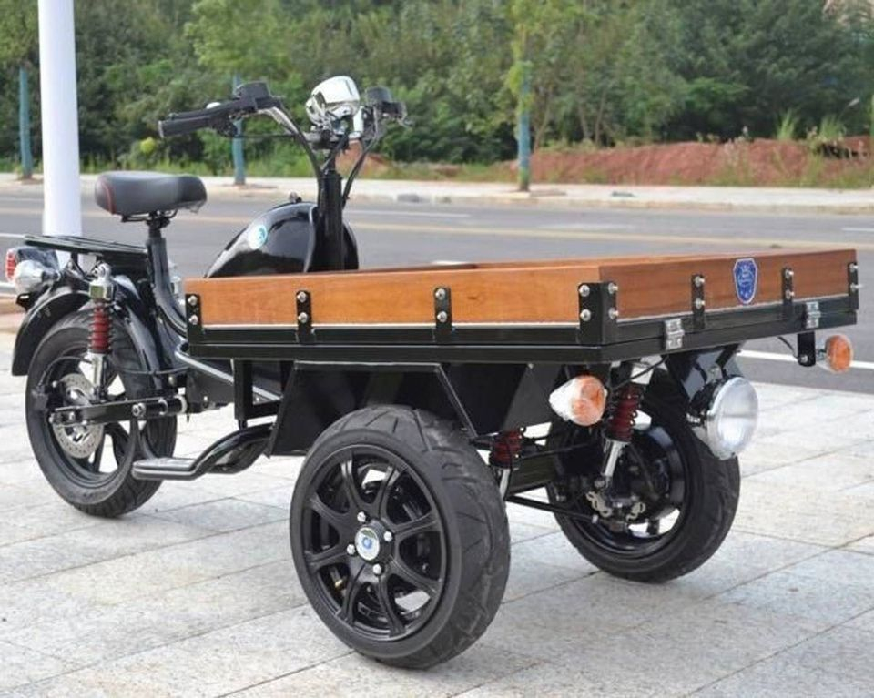 Cyclomoteur cargo électrique MGB-TRACTION AVANT 2x1500w,Support Enova
(-3 500)