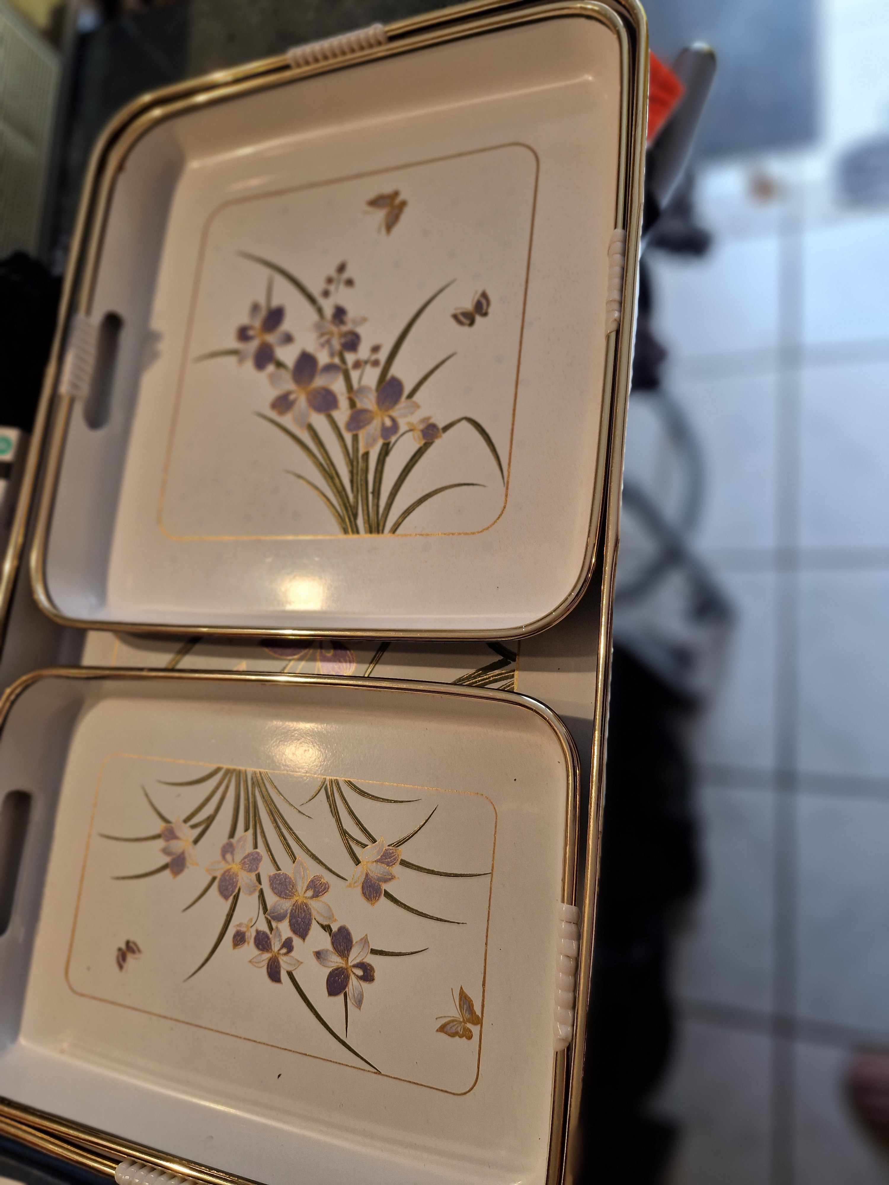 Lot de 3 Plateaux à Vin Déco - Miniature 2