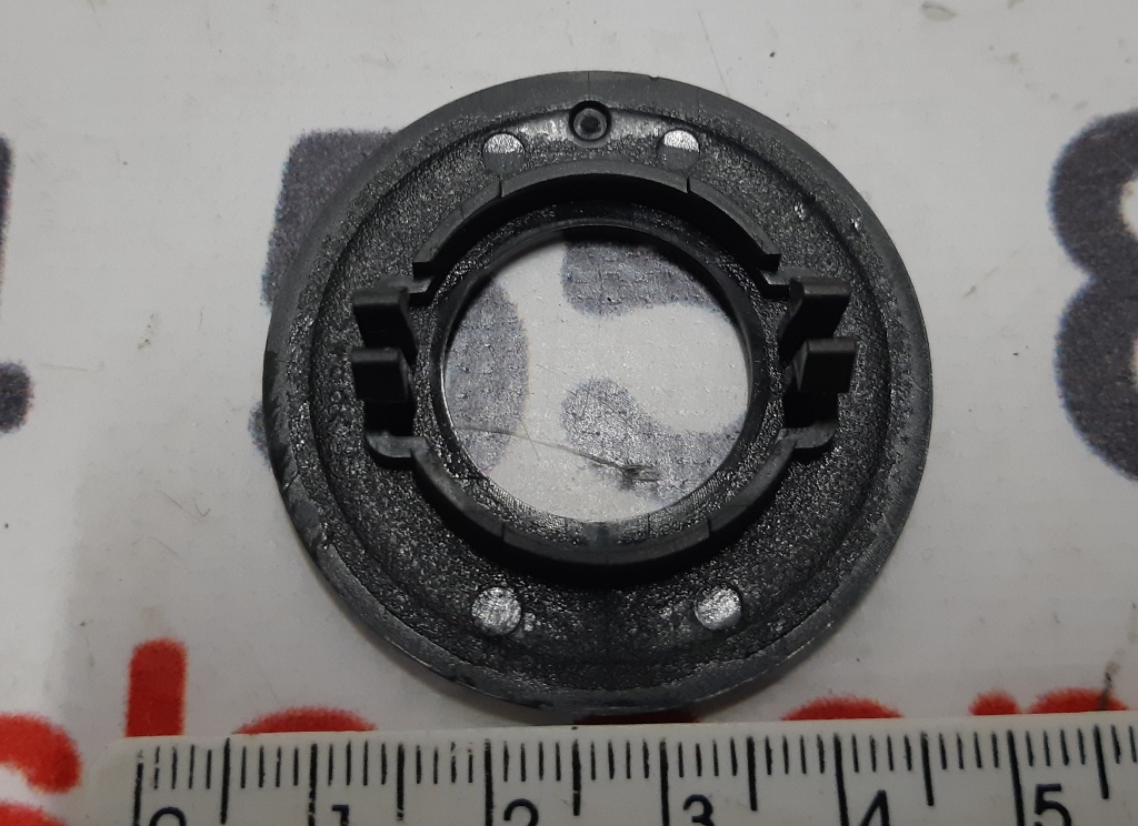 Parement d'une lanterne d'illumination de salon (côté NOIR) Tesla model S, model S REST  1002547-02-