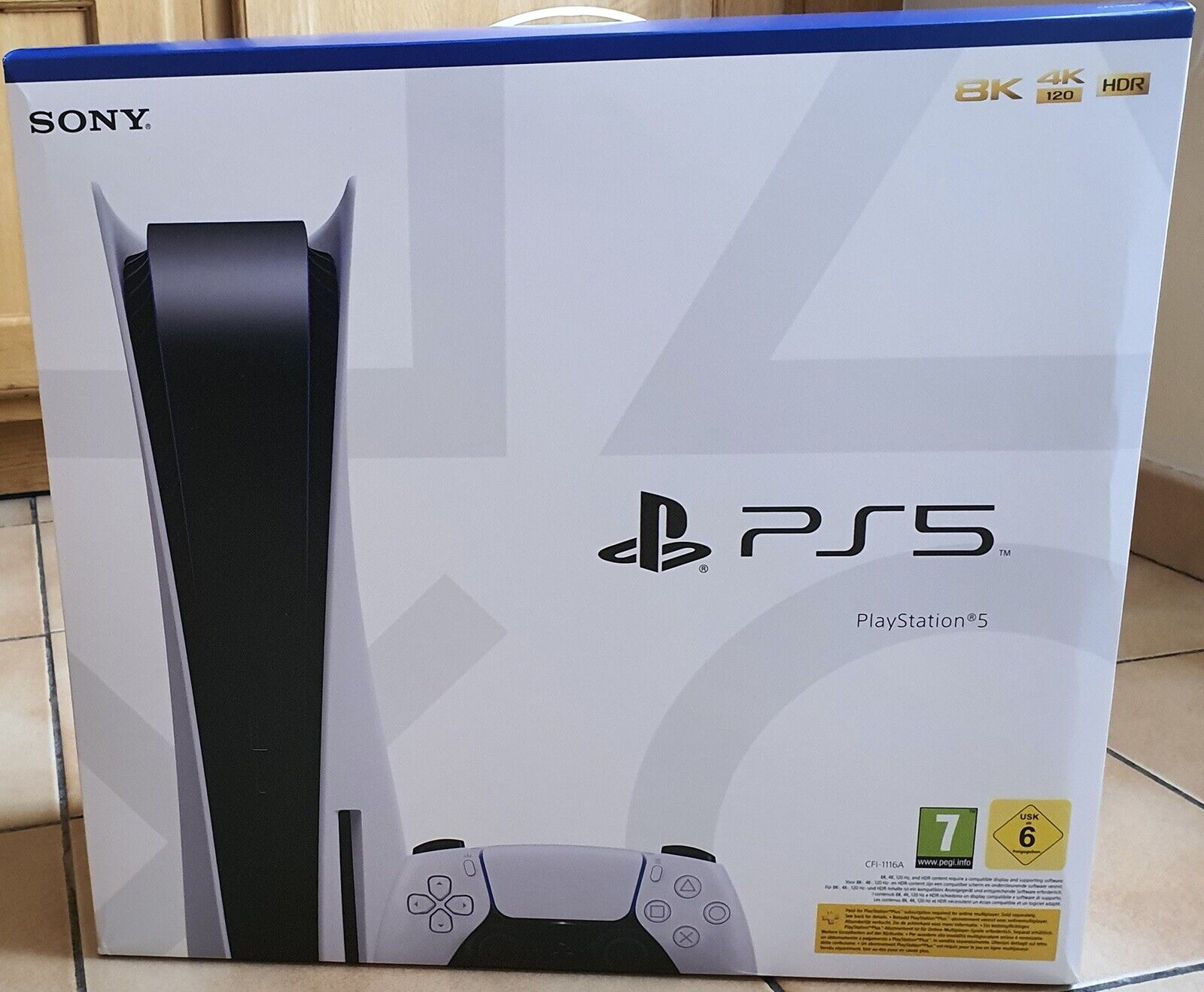 Console Sony PS5 - PlayStation 5 - Blu-Ray Edition - Blanc - Neuf, Scellé