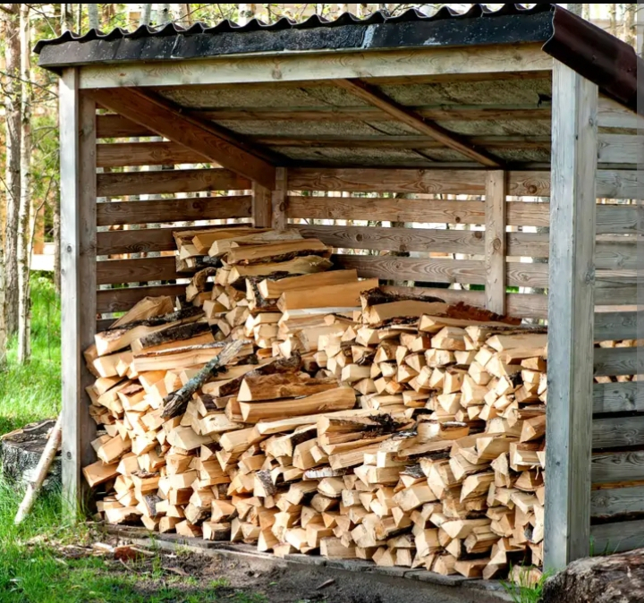 Bois de chauffage sec