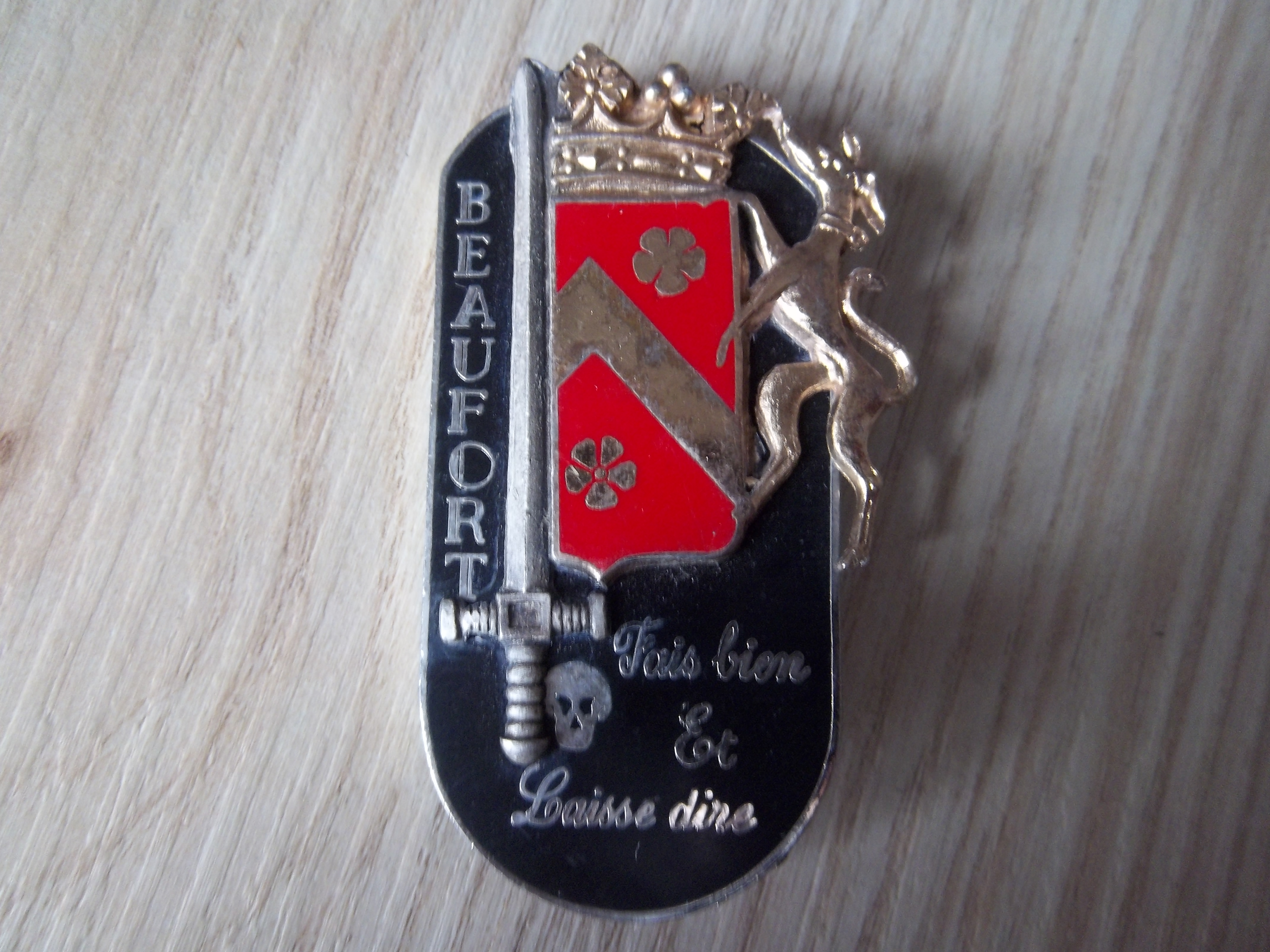 Insigne promotion EOR Coëtquidan Drago élève officier - Miniature 2