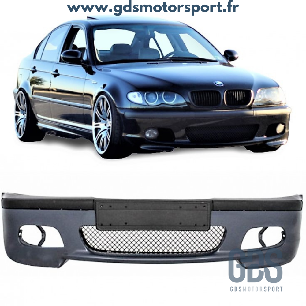 Pare-choc Avant BMW Série 3 E46 Pack M2 - Miniature 4