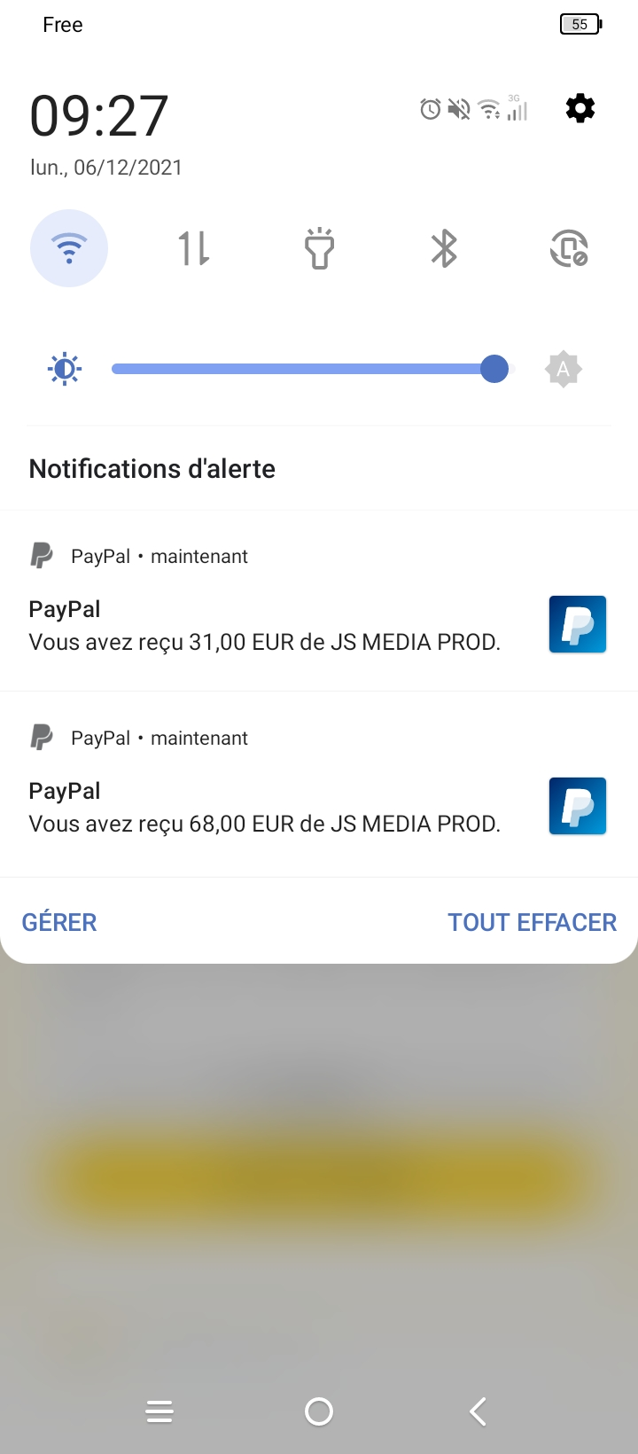 Travail sur internet