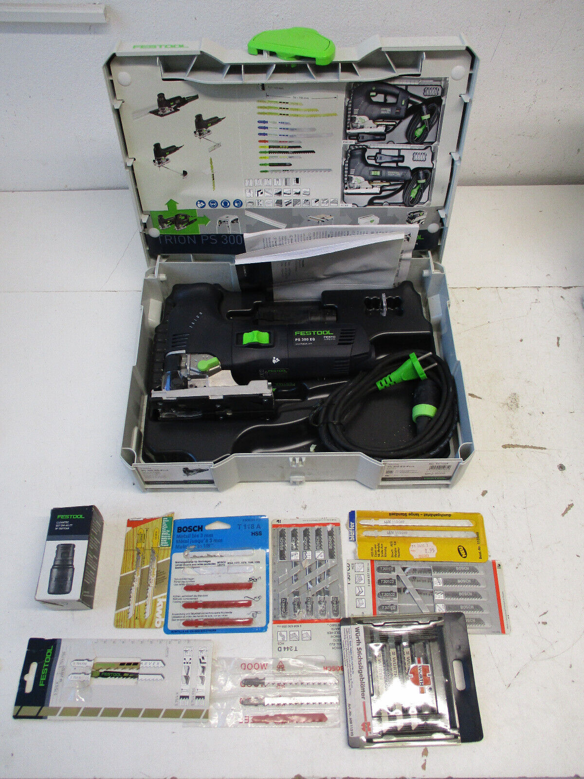 Scie sauteuse Festool PS 300 EQ + accessoires dans le boîtier
système (LS-1800) - Miniature 7