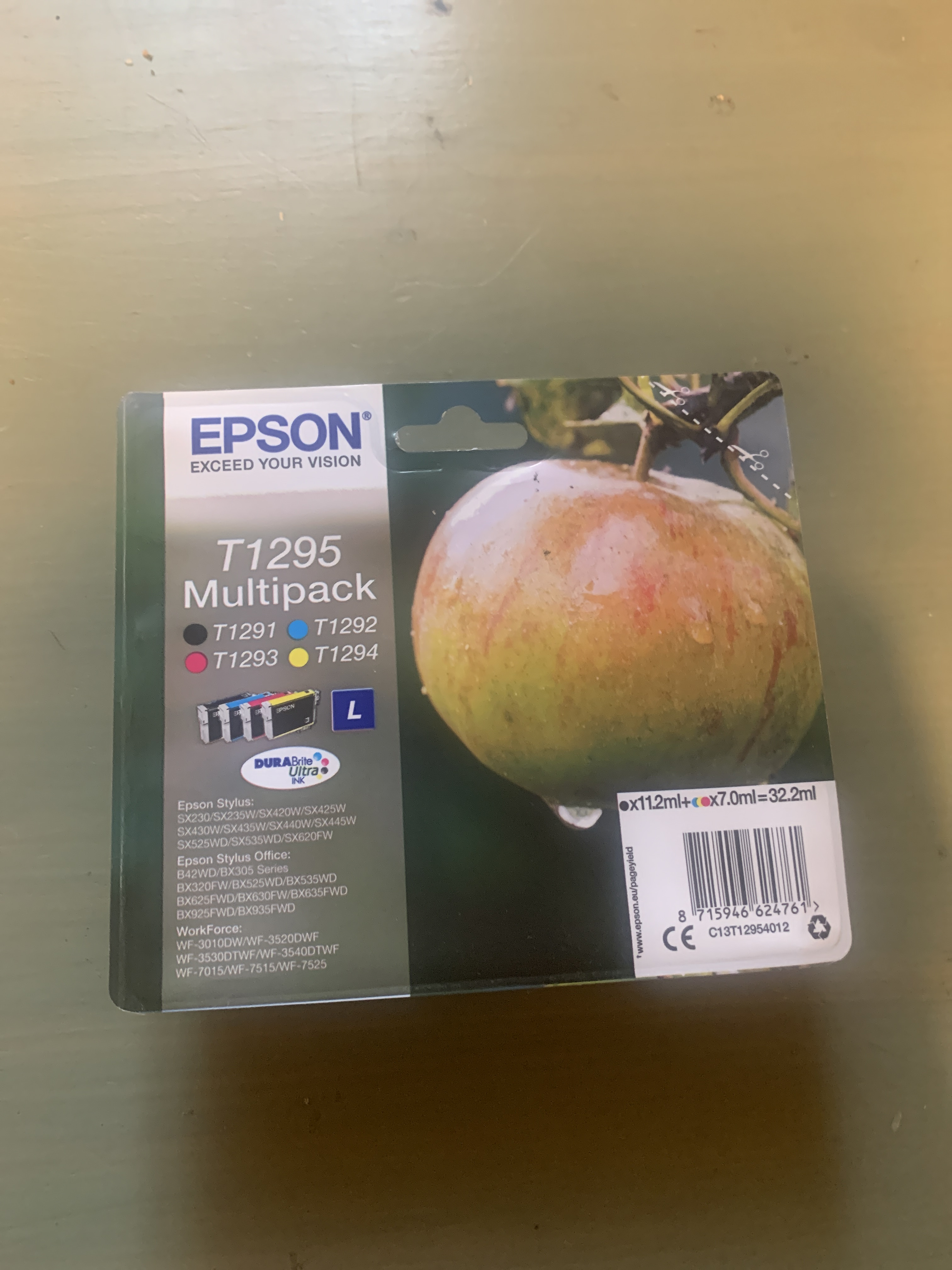 Cartouches d'encre Epson T1295 neuves