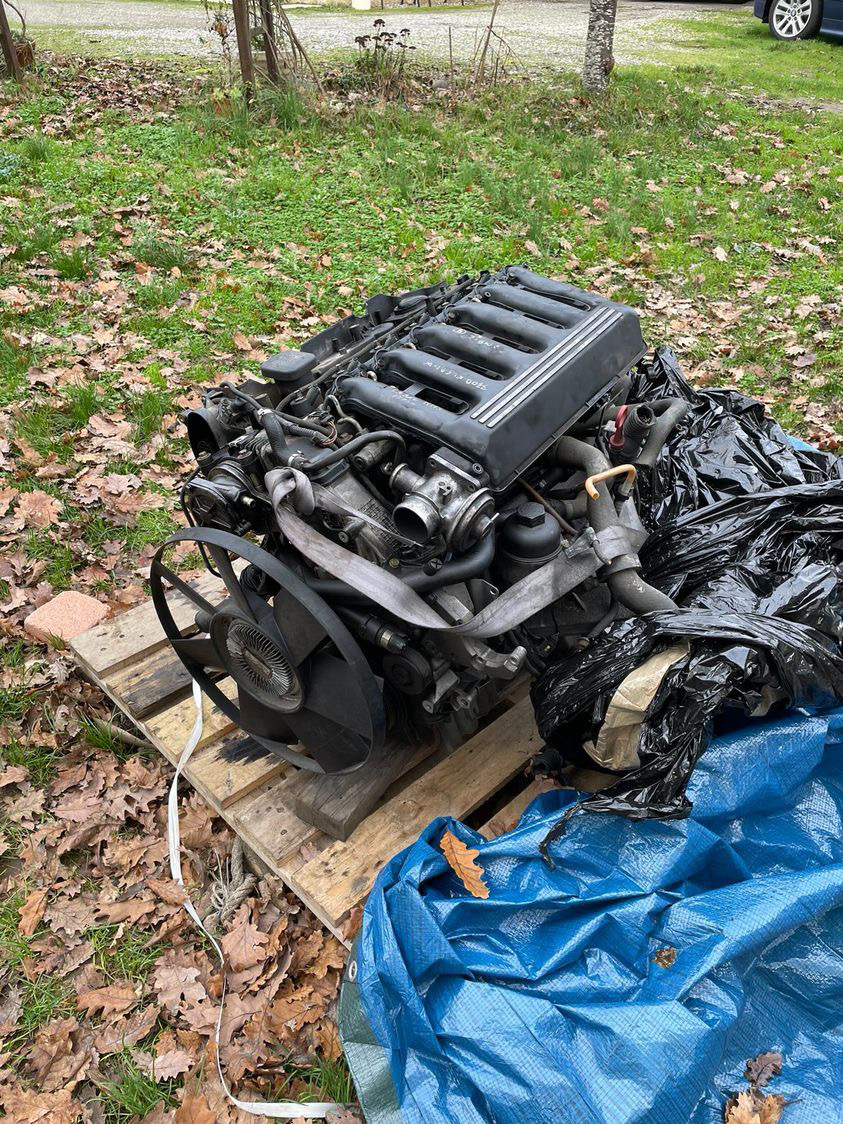 Moteur bmw m57d30 306d1 ( 184cv)