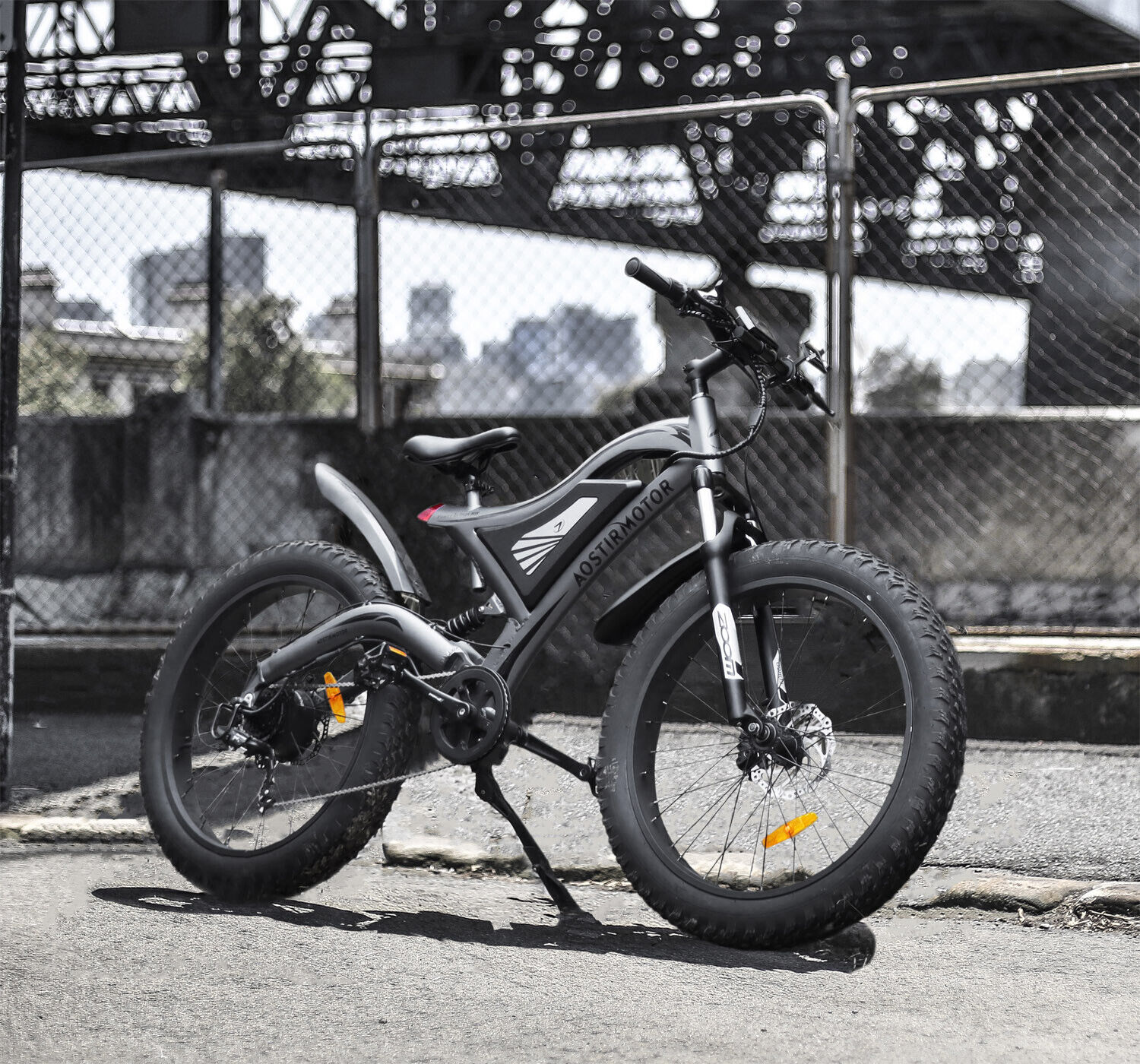 Ebike 26"750W 48V/15A Electric Bike Mountain Bicycle Fat Tire All terrain E-bike