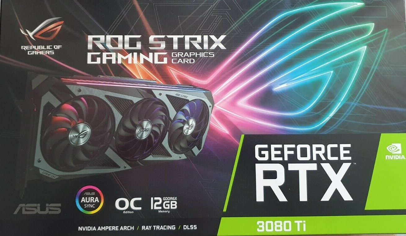 RTX ASUS 3080 Ti