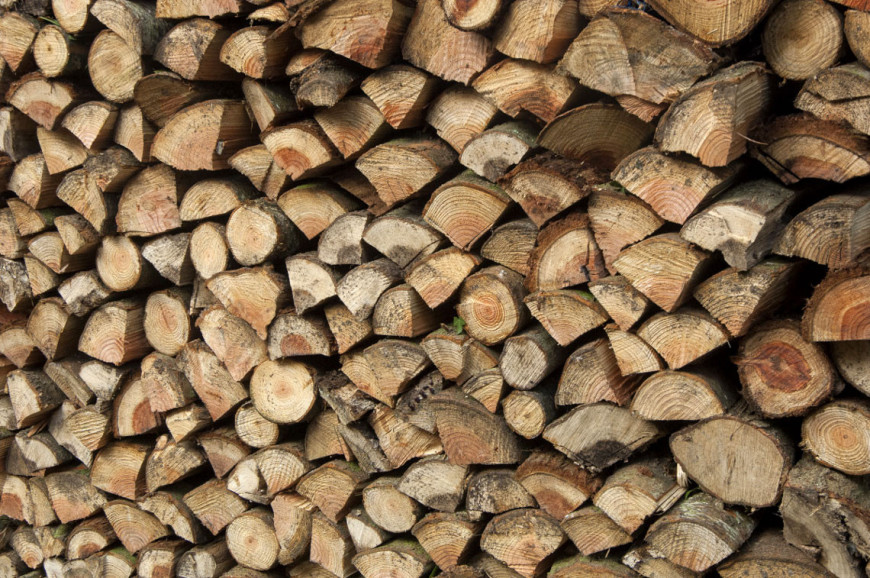 Bois de chauffage bien sec