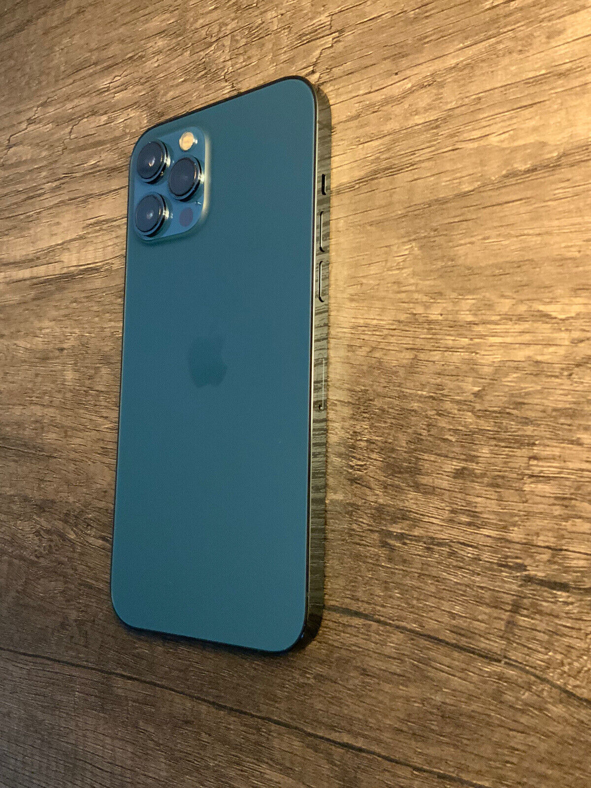 Sprint Pacific Blue Apple iPhone 12 Pro Max 512GB - Miniature 3