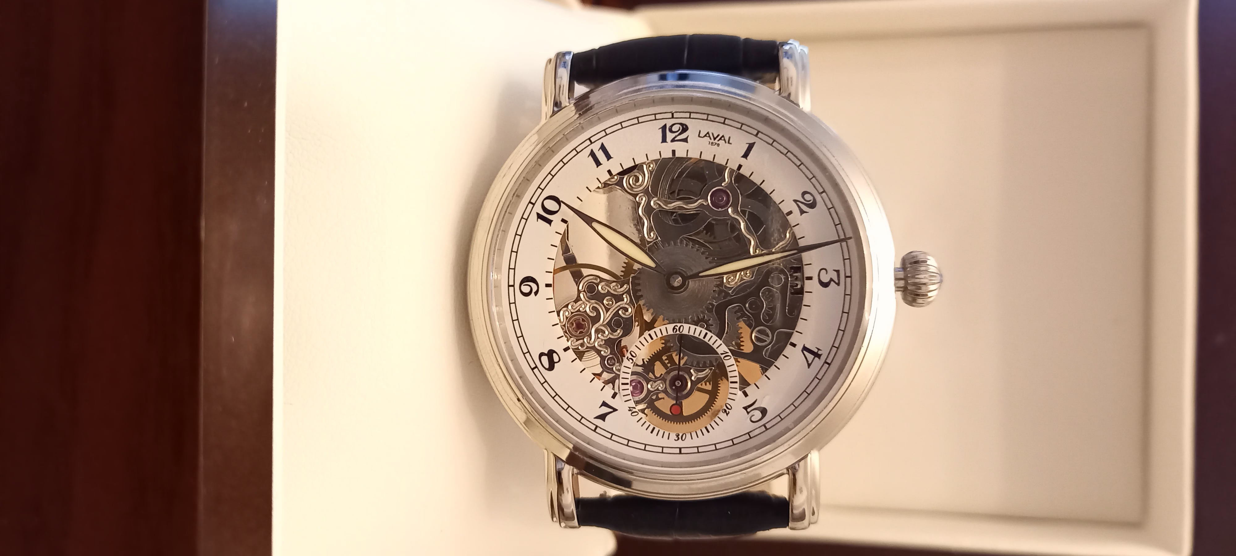 Montre automatique pour homme Laval 1878 - neuve avec garantie 2 ans