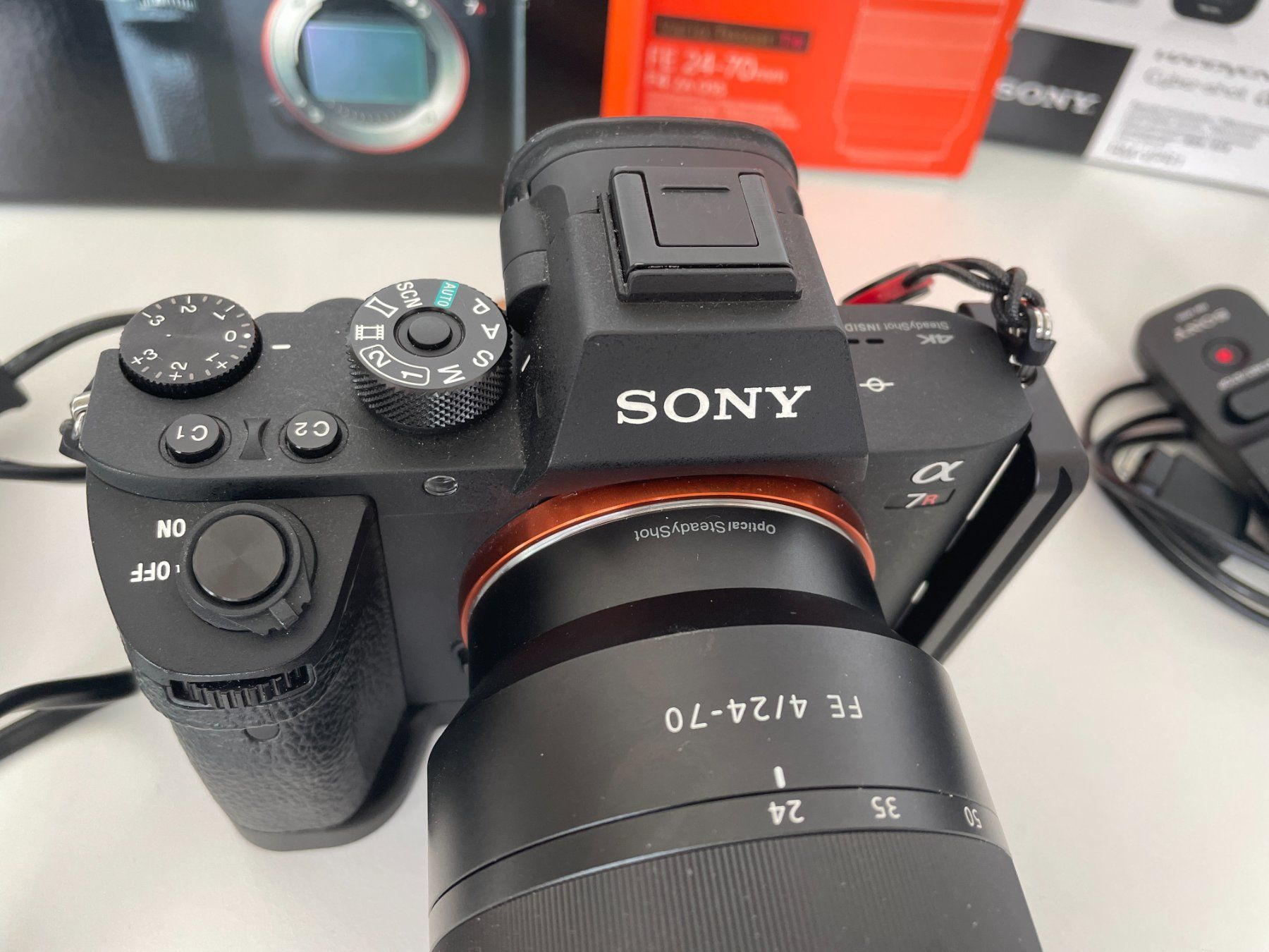 Sony A7rII avec objectif