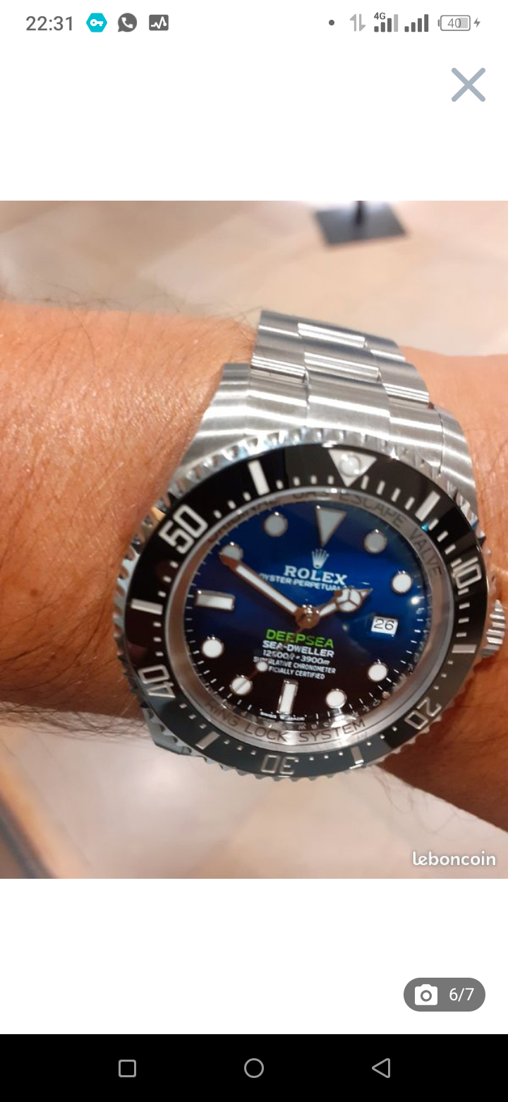 Montre Rolex à vendre