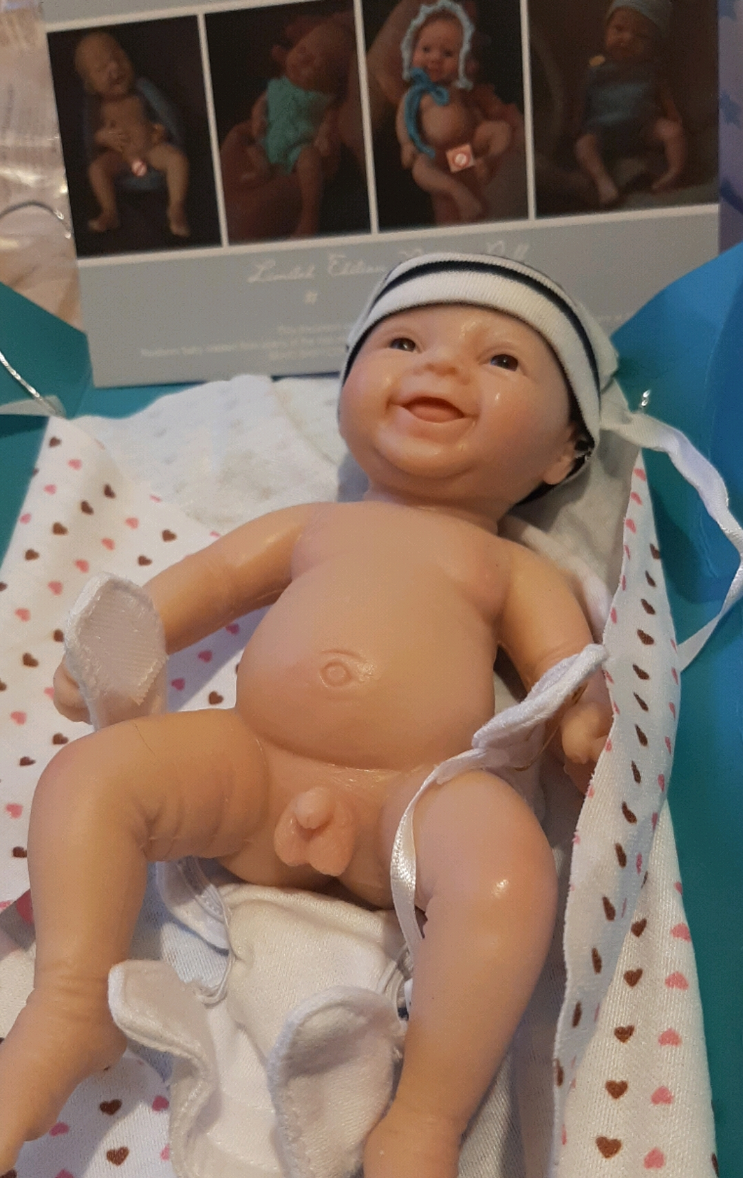 Poupée reborn 100 % silicone