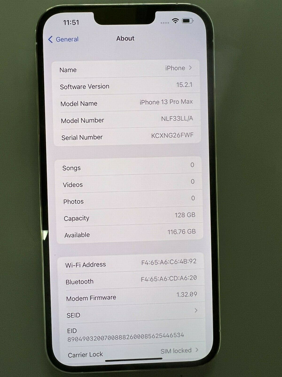 Appel iphone 13pro- max