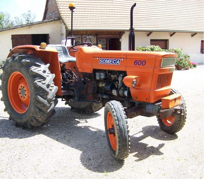 Tracteur Someca 600 de 1972 CT OK