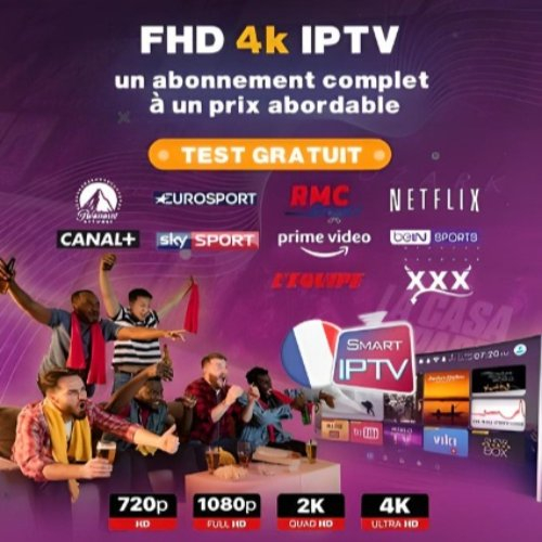 IPTV SMARTER PRO 4K +212612255959