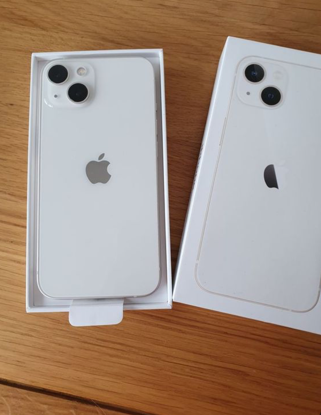 iPhone 13 Blanc 128 Go Reconditionné - Parfait État