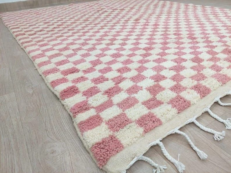 Tapis bérbère ,Tapis de laine authentique ,Tapis Neuf fait
entièrement à la main - Miniature 5
