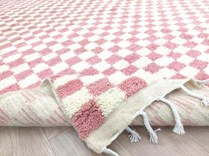 Tapis bérbère ,Tapis de laine authentique ,Tapis Neuf fait
entièrement à la main - Miniature 2