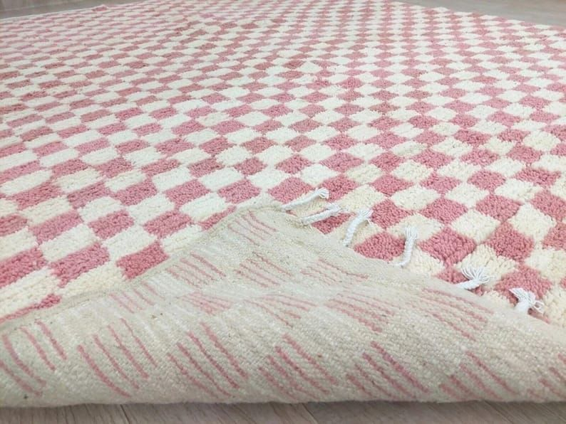 Tapis bérbère ,Tapis de laine authentique ,Tapis Neuf fait
entièrement à la main - Miniature 4