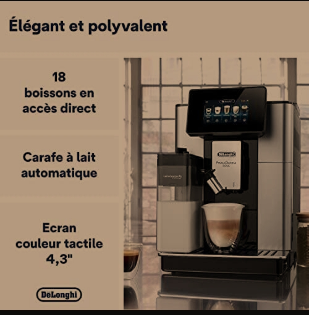Combo 3 électroménagers Bosch avec " meubles + machine café Delonghi" offerts - Miniature 6