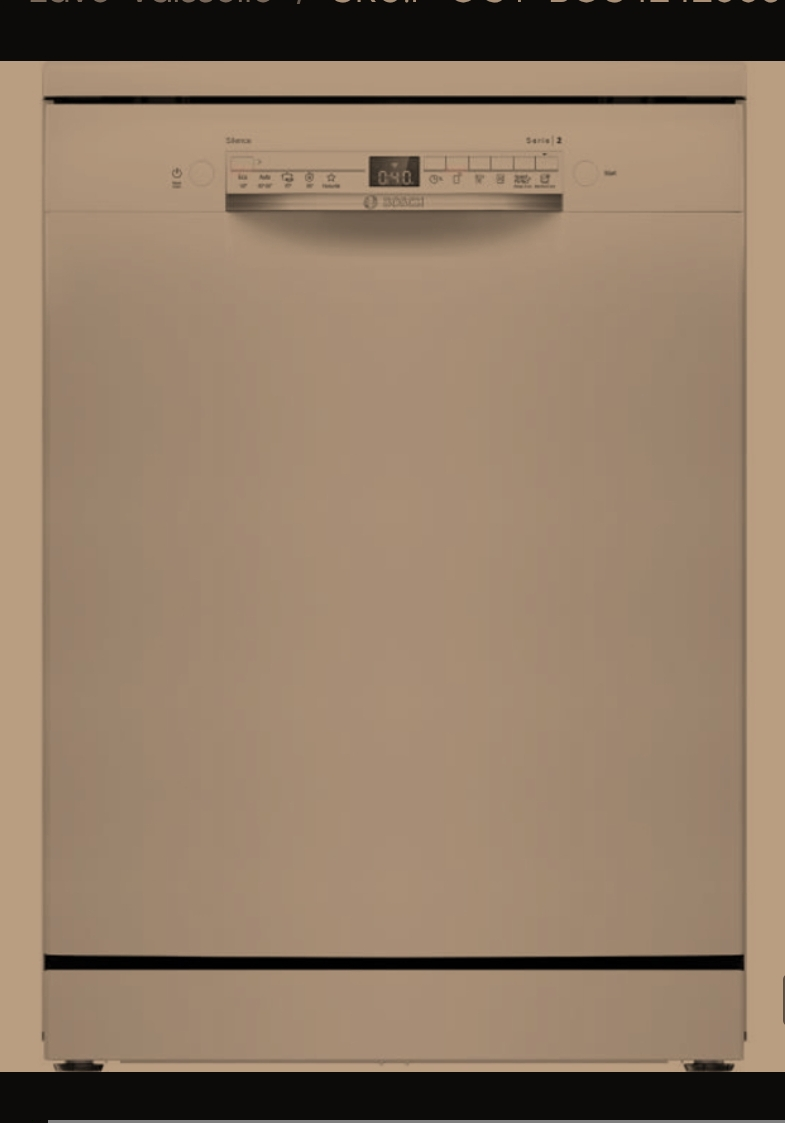 Combo 3 électroménagers Bosch avec " meubles + machine café Delonghi" offerts - Miniature 11