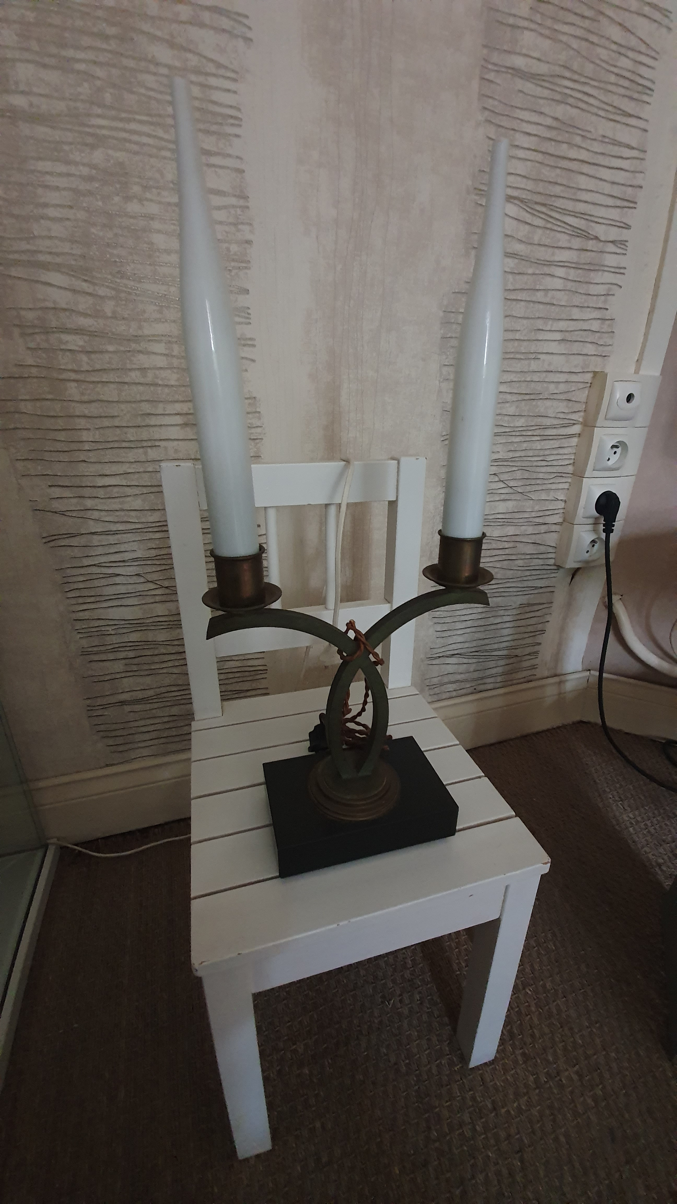 Lampe bougeoir