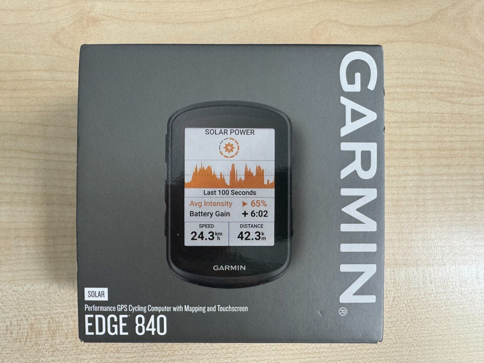 GPS Garmin Edge 840 solar