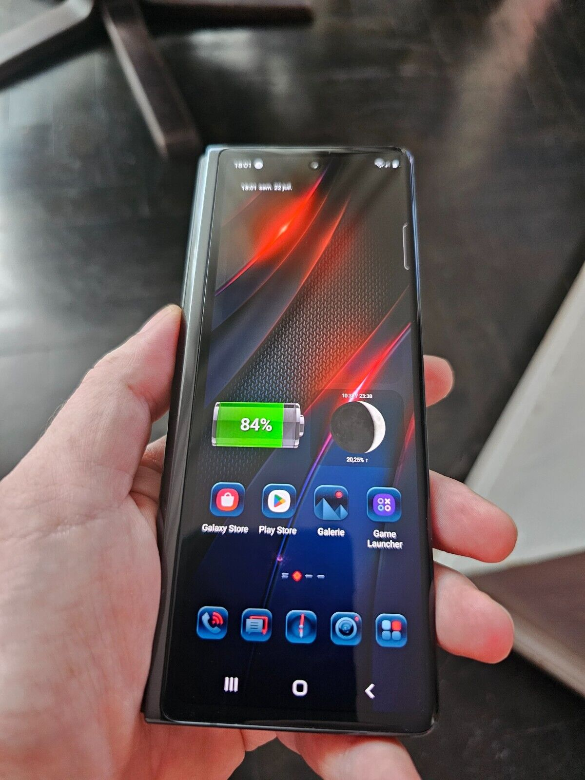 Samsung Galaxy Z Fold2 5G SM-F916B - 256Go - Mystic Black (Déverrouillé)
